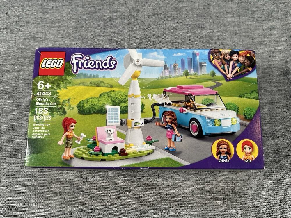LEGO Friends Olivia's Electric Car 41443 Building Toy 183 Pieces Olivia Mia NIB
